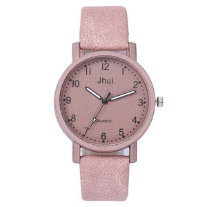 Retro Simple Women Watches Laides Casual Quartz Wrist Watch Multicolor Leather Band New Strap Watch Female Clock reloj mujer /C