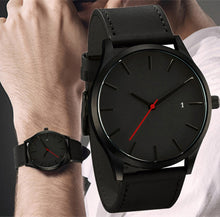 Load image into Gallery viewer, 2019 Men Quartz Watch Relogio Masculino Military Sport Wristwatch Leather Strap Mens Reloj Complete Calendar Watches Homme Saati