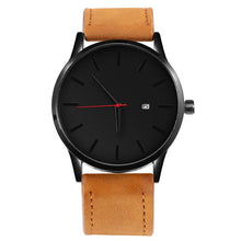 Load image into Gallery viewer, 2019 Men Quartz Watch Relogio Masculino Military Sport Wristwatch Leather Strap Mens Reloj Complete Calendar Watches Homme Saati