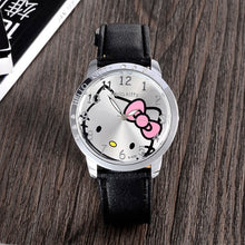 Load image into Gallery viewer, Fashion Brand Quartz Watch Children Girl Women Leather Crystal Wrist Watch Kids Wristwatch Clock relogio