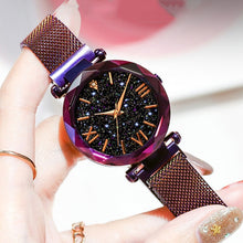 Load image into Gallery viewer, Ladies Watch Women Watch Magnetic Starry Sky Clock Quartz Wristwatch Women Watches reloj mujer relogio feminino Free Shipping