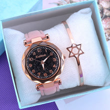 Load image into Gallery viewer, Fashion Starry Sky Women Watches Top Sale Leather Ladies Bracelet Watch Quartz Wristwatches Casual Female Clock Relogio Feminino