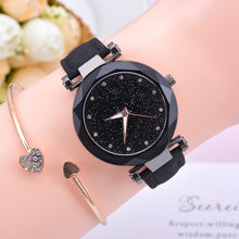 Load image into Gallery viewer, Fashion Starry Sky Women Watches Top Sale Leather Ladies Bracelet Watch Quartz Wristwatches Casual Female Clock Relogio Feminino