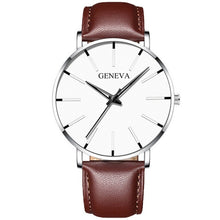 Load image into Gallery viewer, 2020 Minimalist Men&#39;s Fashion Ultra Thin Watches Simple Men Business Stainless Steel Mesh Belt Quartz Watch Relogio Masculino