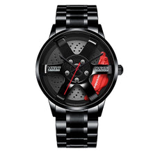 Load image into Gallery viewer, NEKTOM Men Rim Hub Watch Custom Design Car Wrist Watch Stainless Steel Custom not Printing Wheel Rim Hub Watches Man