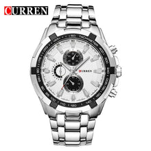 Load image into Gallery viewer, HOT CURREN Watches Men quartz TopBrand  Analog  Military male Watches Men Sports army Watch Waterproof Relogio Masculino8023