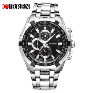 HOT CURREN Watches Men quartz TopBrand  Analog  Military male Watches Men Sports army Watch Waterproof Relogio Masculino8023