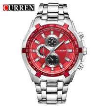 Load image into Gallery viewer, HOT CURREN Watches Men quartz TopBrand  Analog  Military male Watches Men Sports army Watch Waterproof Relogio Masculino8023