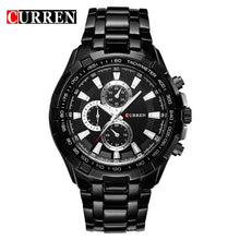 Load image into Gallery viewer, HOT CURREN Watches Men quartz TopBrand  Analog  Military male Watches Men Sports army Watch Waterproof Relogio Masculino8023