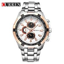 Load image into Gallery viewer, HOT CURREN Watches Men quartz TopBrand  Analog  Military male Watches Men Sports army Watch Waterproof Relogio Masculino8023