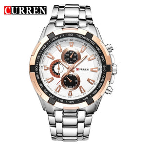 HOT CURREN Watches Men quartz TopBrand  Analog  Military male Watches Men Sports army Watch Waterproof Relogio Masculino8023