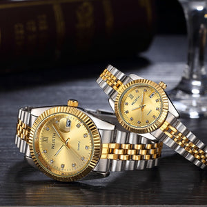 Couple Watch 2020 Mens Watches Top Brand Luxury  Quartz Watch Women Clock Ladies Dress Wristwatch Fashion Casual lovers Watch