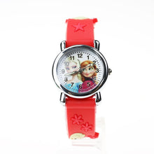 Load image into Gallery viewer, Princess Elsa Children Watches Electronic Colorful Light Source Child Watch Girls Birthday Party Kids Gift Clock Childrens Wrist